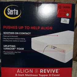 Serta Queen Size Mattress Topper 