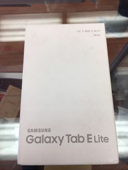 Samsung Galaxy Tab E lite Tablet New sealed