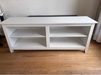 White TV Stand