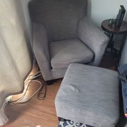 Two Armchairs & Ottoman