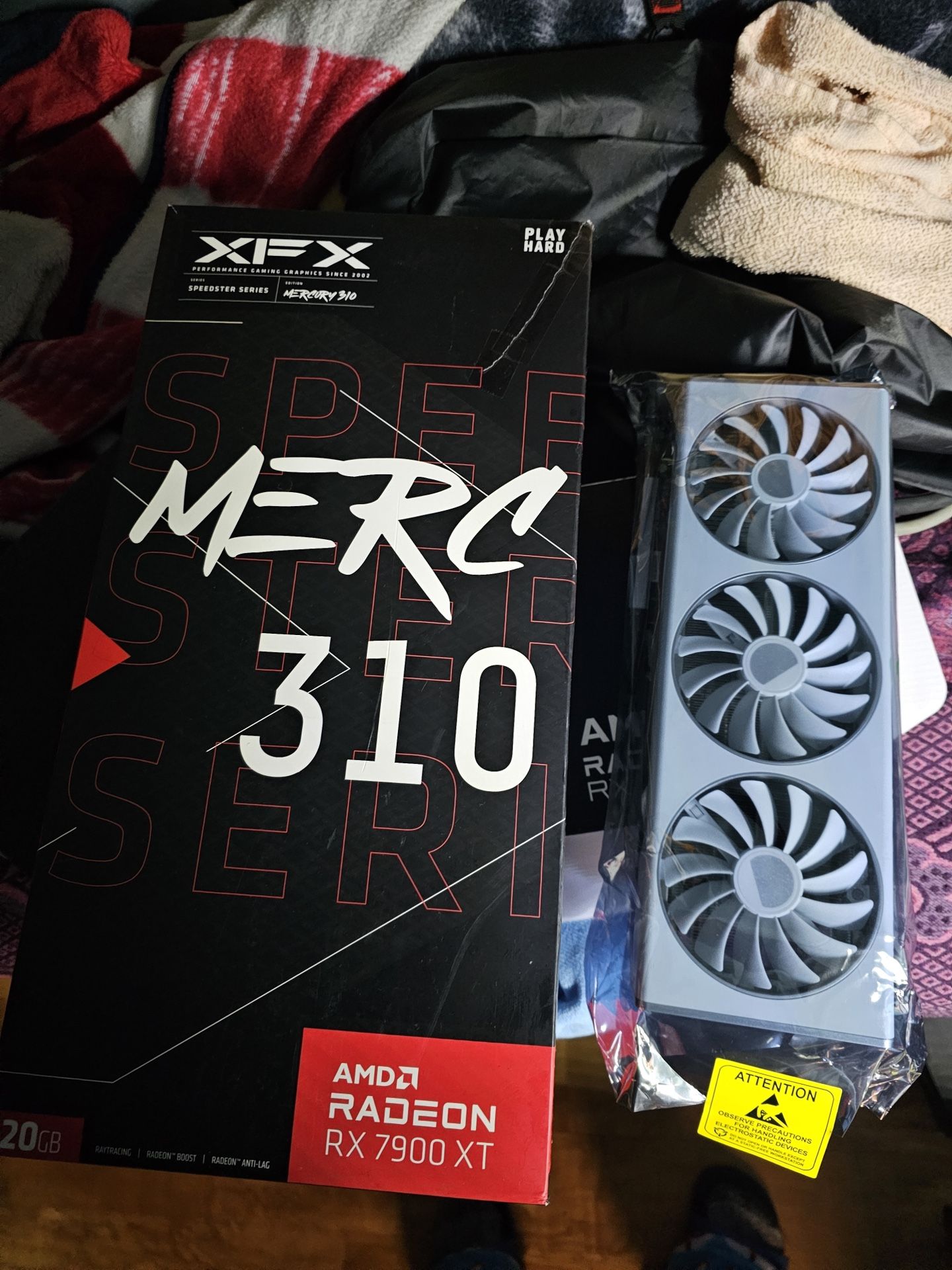 AMD Radeon RX 7900 XT Graphics Card PC Gaming