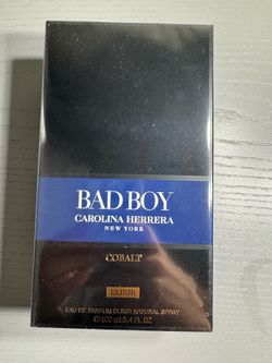 Carolina Herrera Bad Boy Cobalt Elixir Eau de Parfum 100ml / 3.4 oz – Sealed in Box
