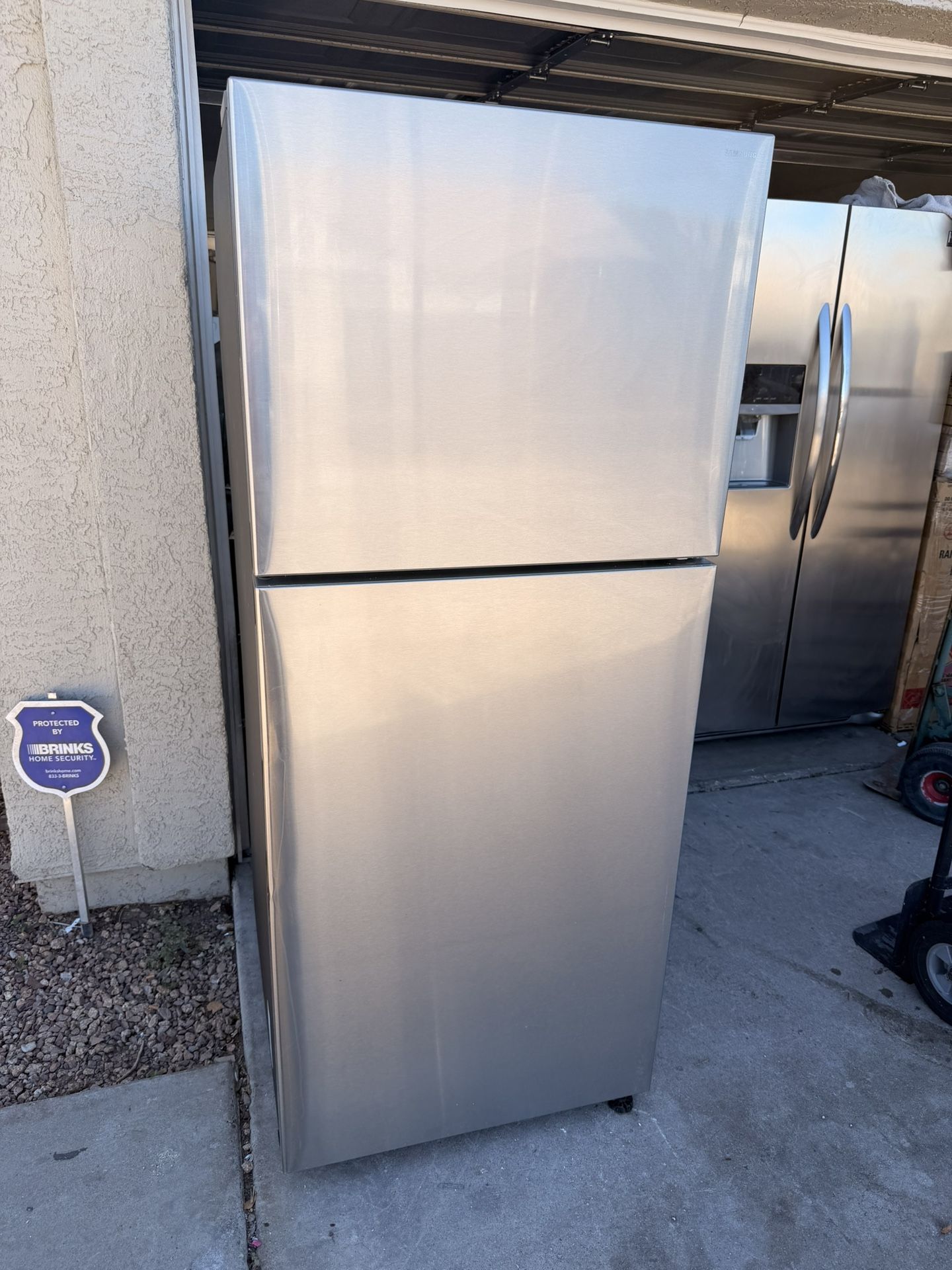 Refrigerator Stainless Steel NEW 120 Day Warranty 