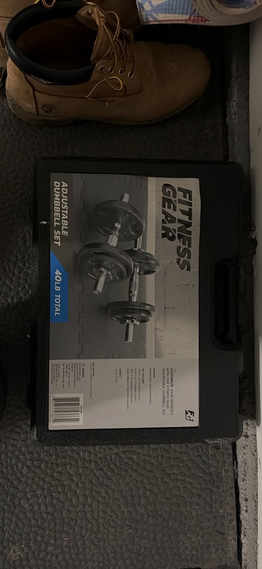 Fitness Gear Dumbbell Set