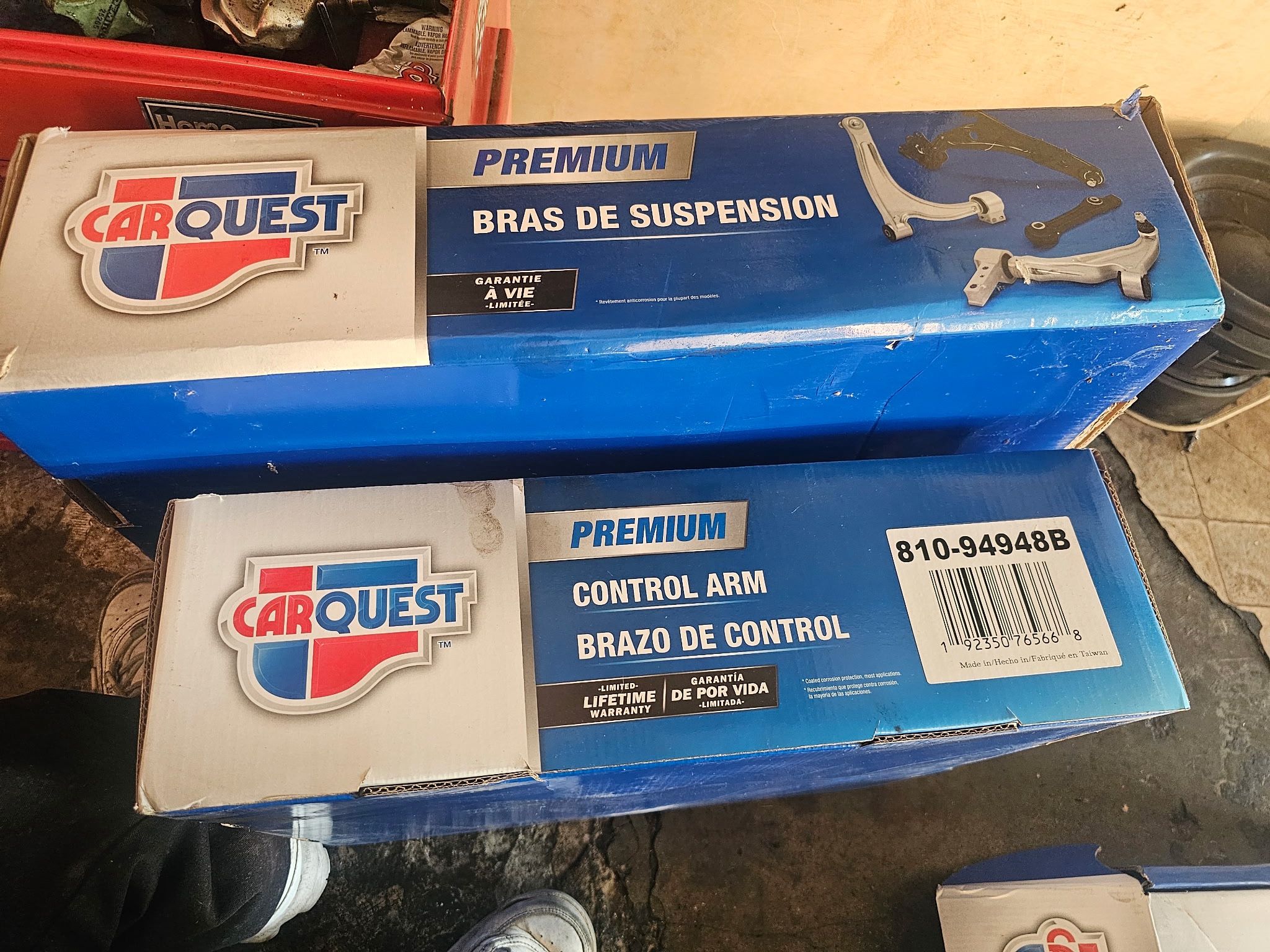 Upper And Lower Control A-arms