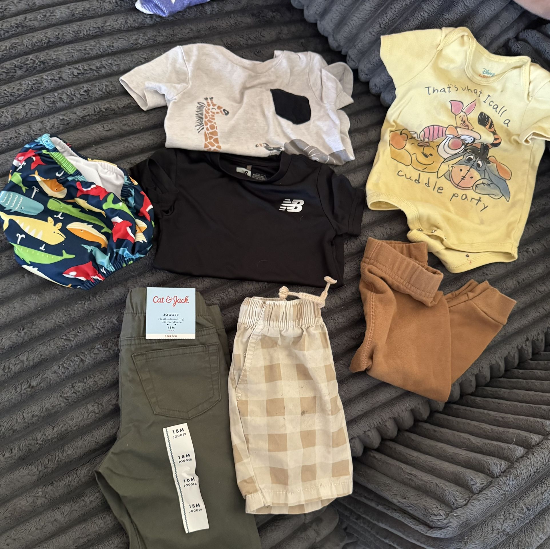 18 Months Bundle With Swim Diaper And New Pants!
