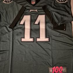 NFL Philadelphia Eagles football uniform No.11 A.J. Brown jersey sports