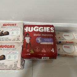 Huggies Diaper & Wipes bundles