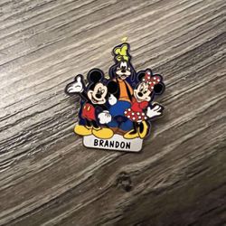 Disney “Brandon” Mickey, Minnie & Goofy Pin