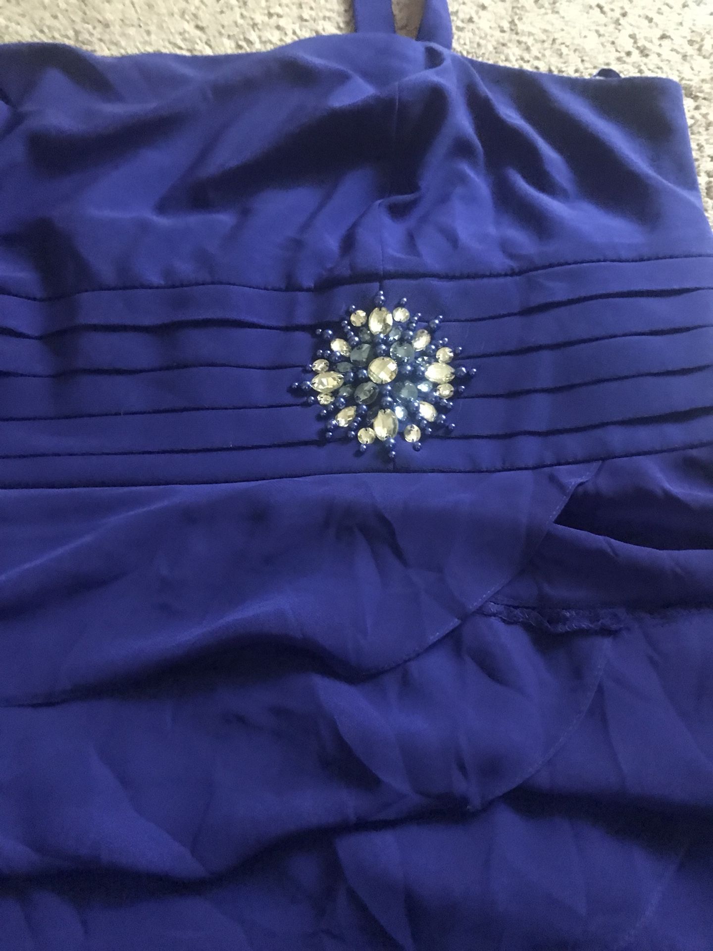 Plus Size Beautiful royal blue dress, never worn