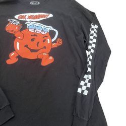Koolaide Long Sleeve Black T-shirt Men’s Sz Large  Vintage 1990’s