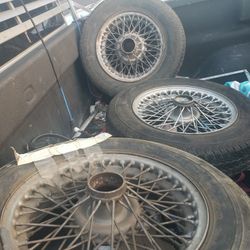 British Style  Spoke Wheel 15 Inch