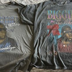 Biggie Smalls Graphic T-Shirts Size Large