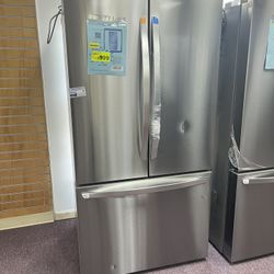 Refrigerator, LG Open Box French Door Refrigerator Free Delivery With Warranty 