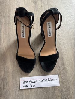 Steve Madden Carrson black 6M
