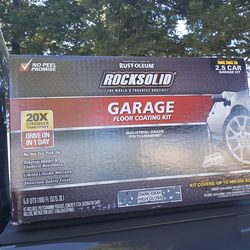ROCK SOLID EPOXY -2.5 Car Garage Kit