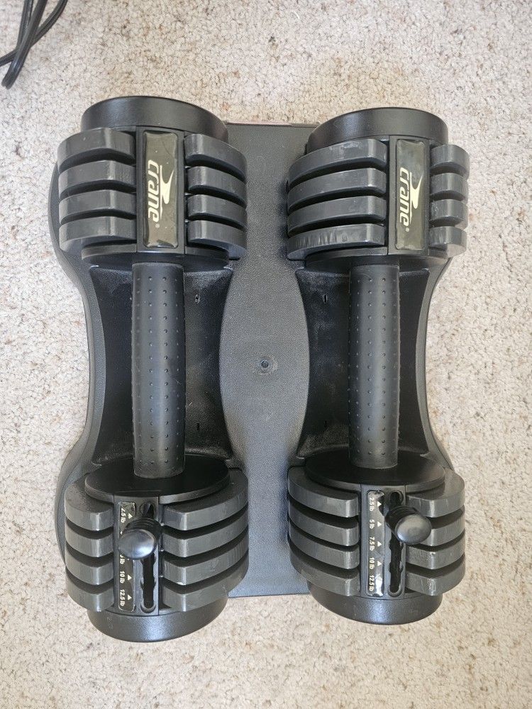 Adjustable Dumbells