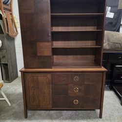 Mid Century Modern MCM Drexel Cabinet / Hutch