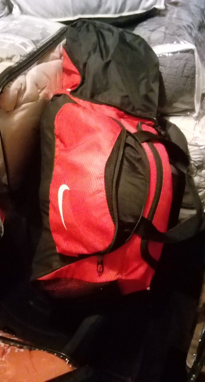 Red, Large With Extension Nike Duffle Bag