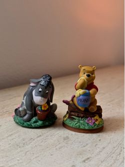 Winnie the Pooh and Eeyore Vintage Disney Porcelain Collection