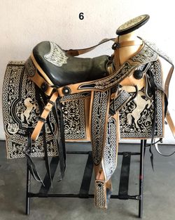 Montura bordada hecha en mexico 🇲🇽