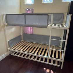 IKEA Twin Bunk Beds & Trundle Bed