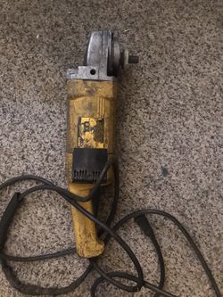 Dewalt grinder