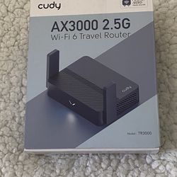 Cudy AX3000 2.5G WIFI 6 Travel Router 