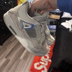 Grey Jordan 4s