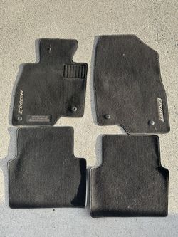 Mazda 3 Black Floor Mats OEM