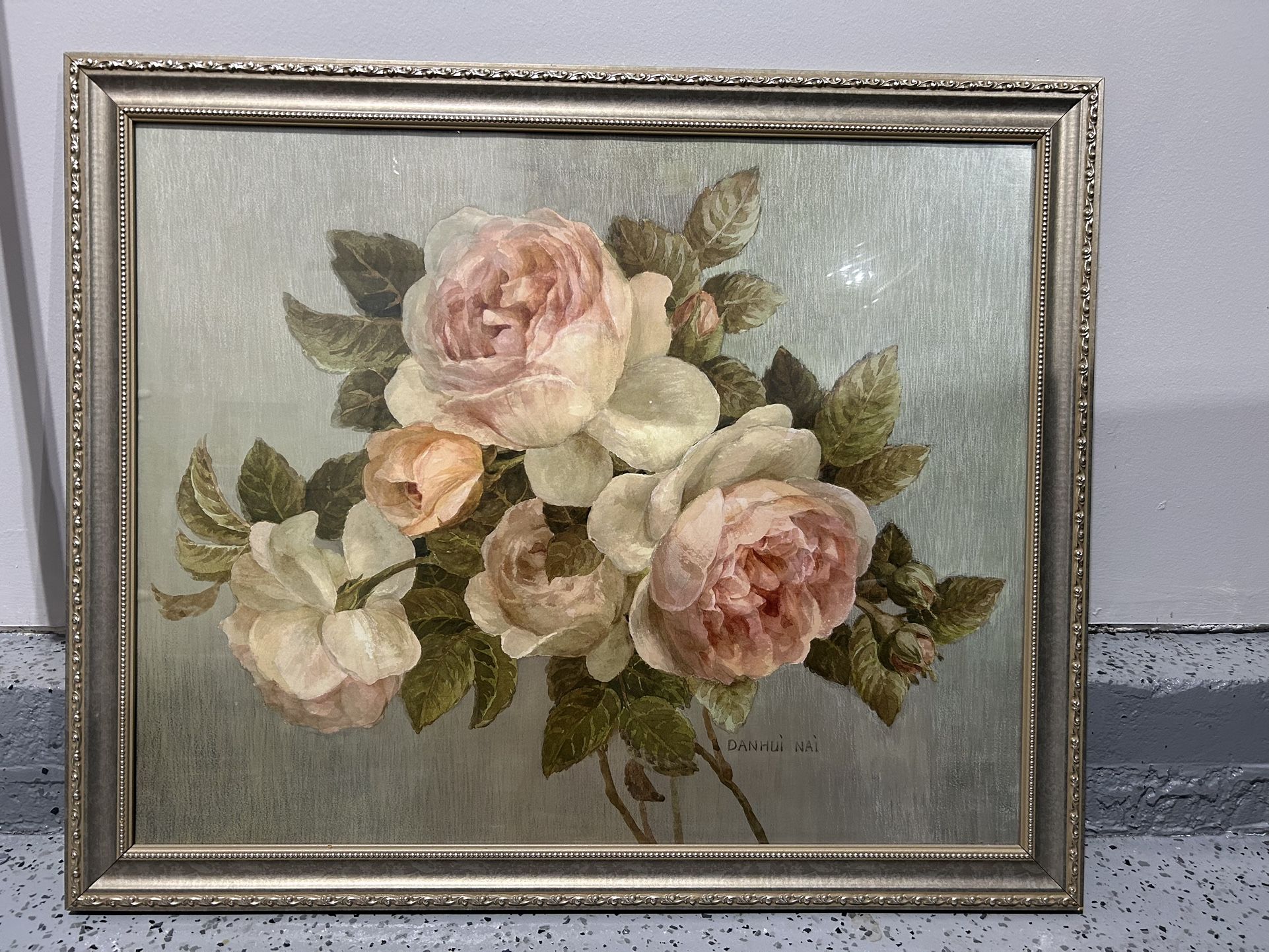 Large Flower Art Frame