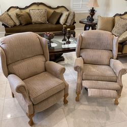 Comfort and Style! 2 La-Z-Boy Reclining Chairs for Sale! Must Go!!