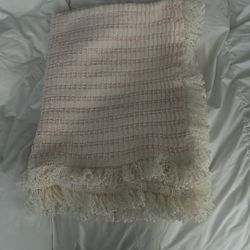 Knitted Hand Made Baby Blanket 