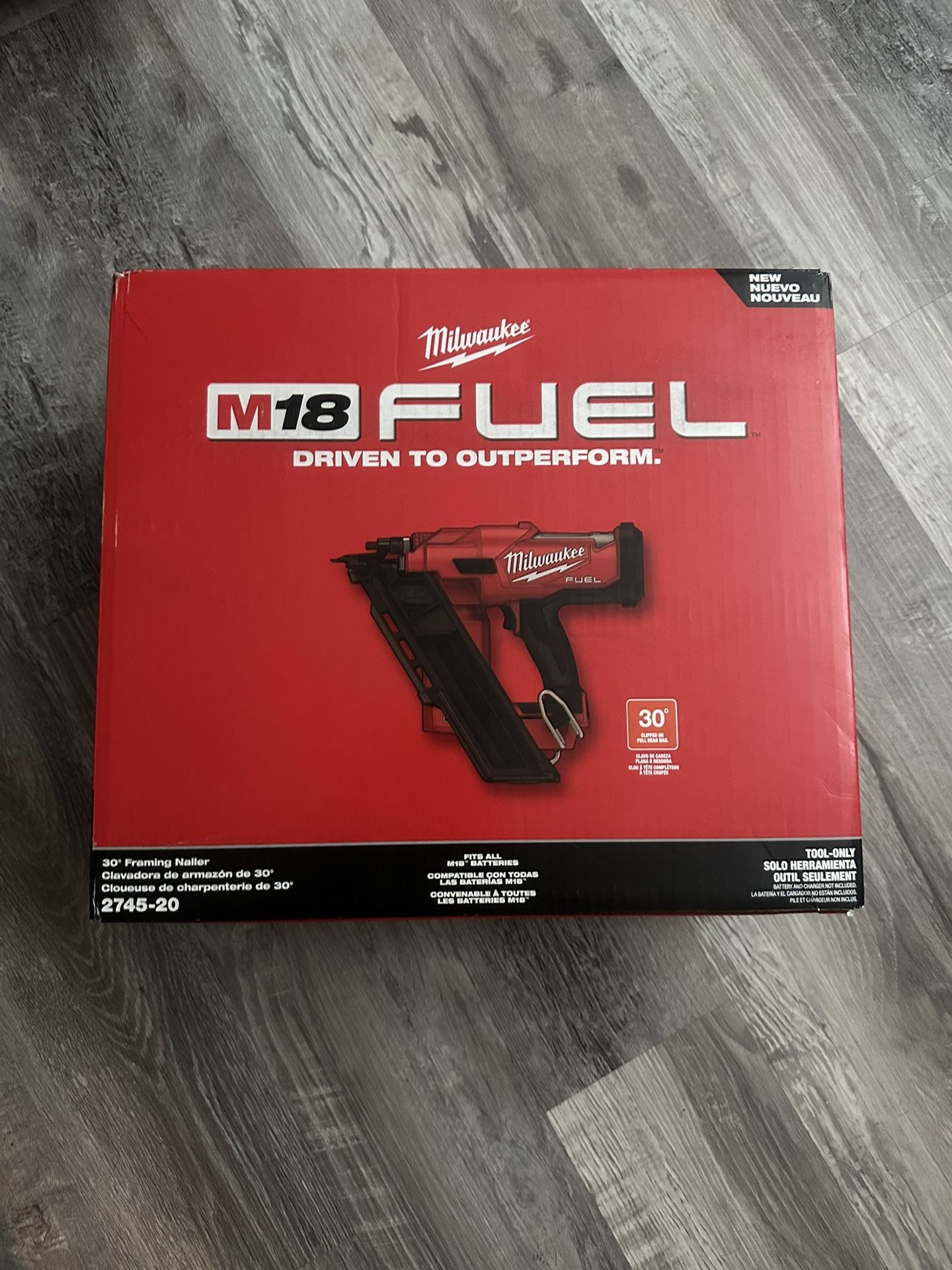 Milwaukee M18 Framing Nailer