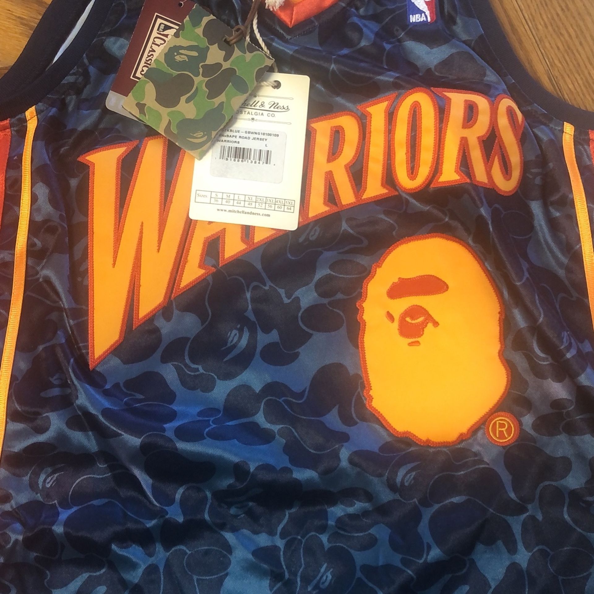 BAPE Warriors Jersey