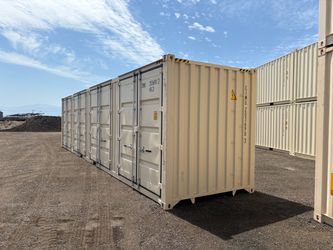 40 FOOT NEW 1-TRIP HC MULTI DOOR CONTAINER STD SHED,STORAGE,SHIPPING,CONEX,PORTABLE STORAGE