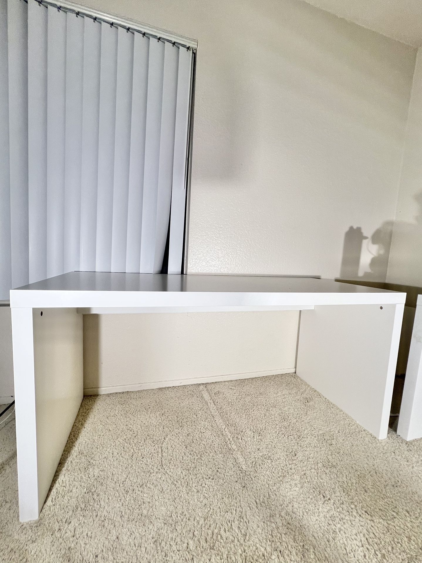 White ikea Desk