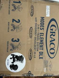 Graco modes element dlx travel system 2025
