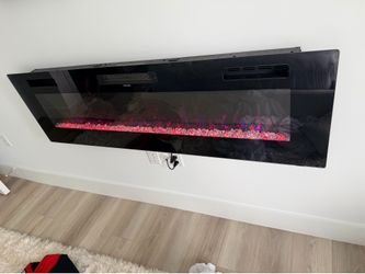 50 inch electric fireplace