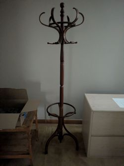 Vintage Coat, Hat & Umbrella Stand.  Brentwood MCM.