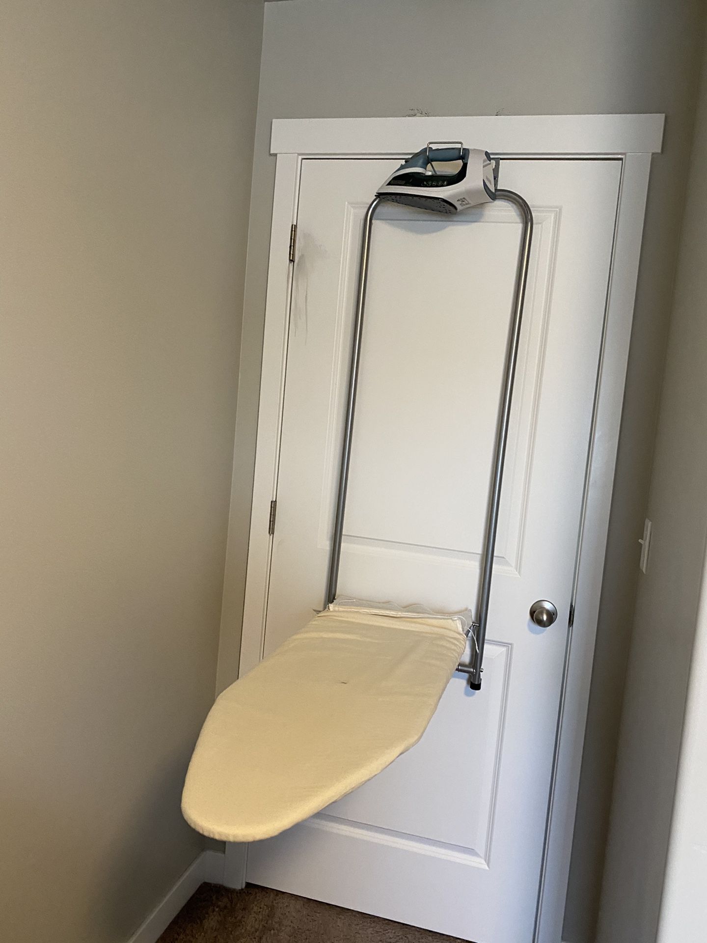Over-the-Door Ironing Board
