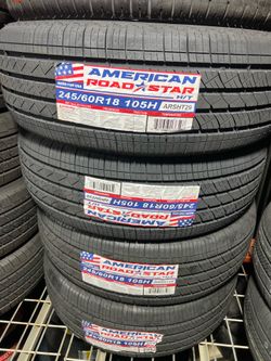 245/60/18 American road star 4 new tires installed 🔥