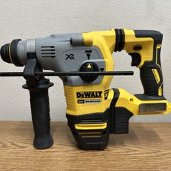DEWALT DCH293B 20V MAX XR Cordless Brushless 1-1/8 in. SDS Plus L-Shape Rotary Hammer (Tool Only)