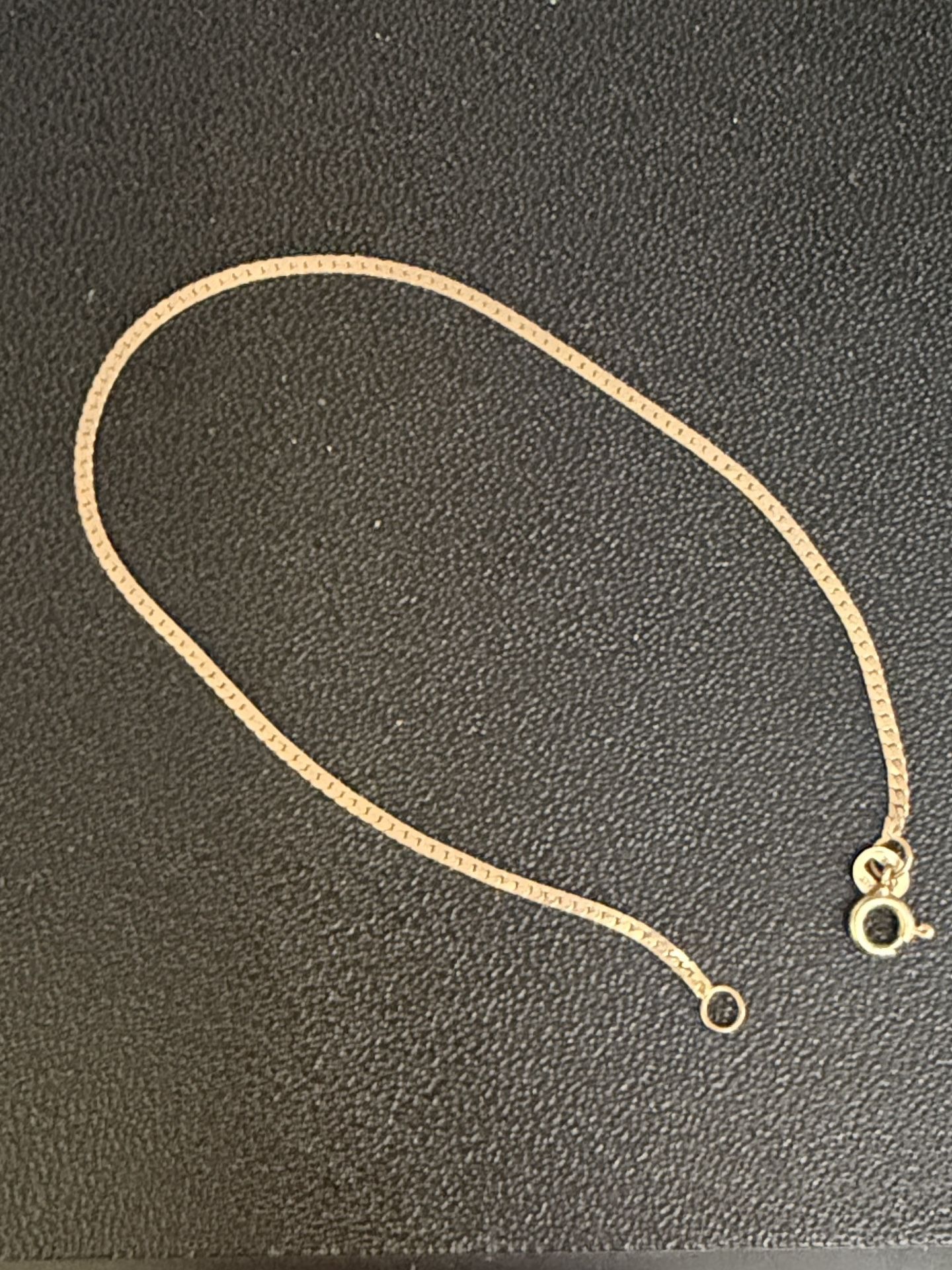 Italy 14k Gold Chain bracelet