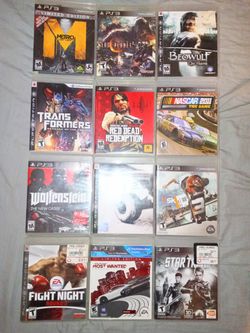 PS3 Games $10 Each Located In Edgewater Not Orlando 
