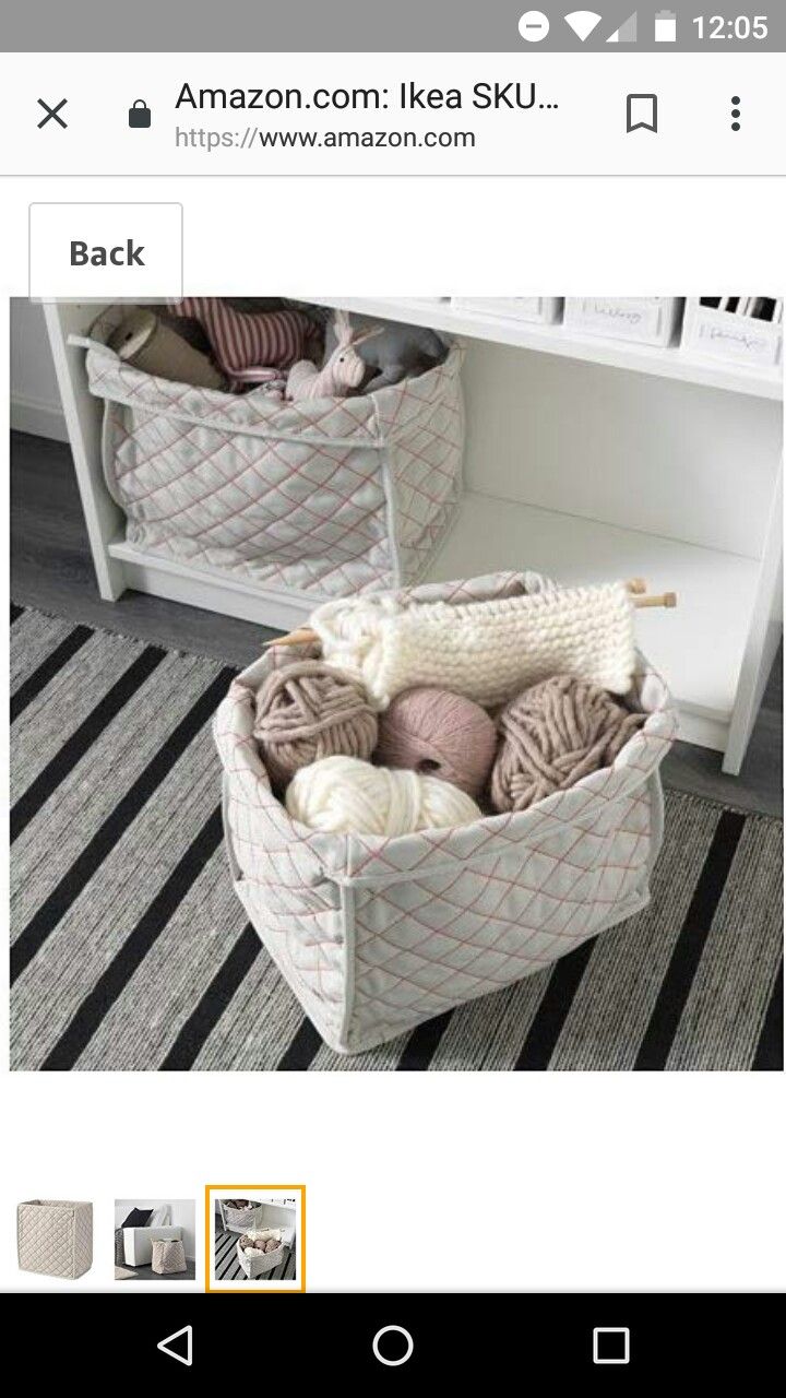 Ikea Skubbare storage baskets