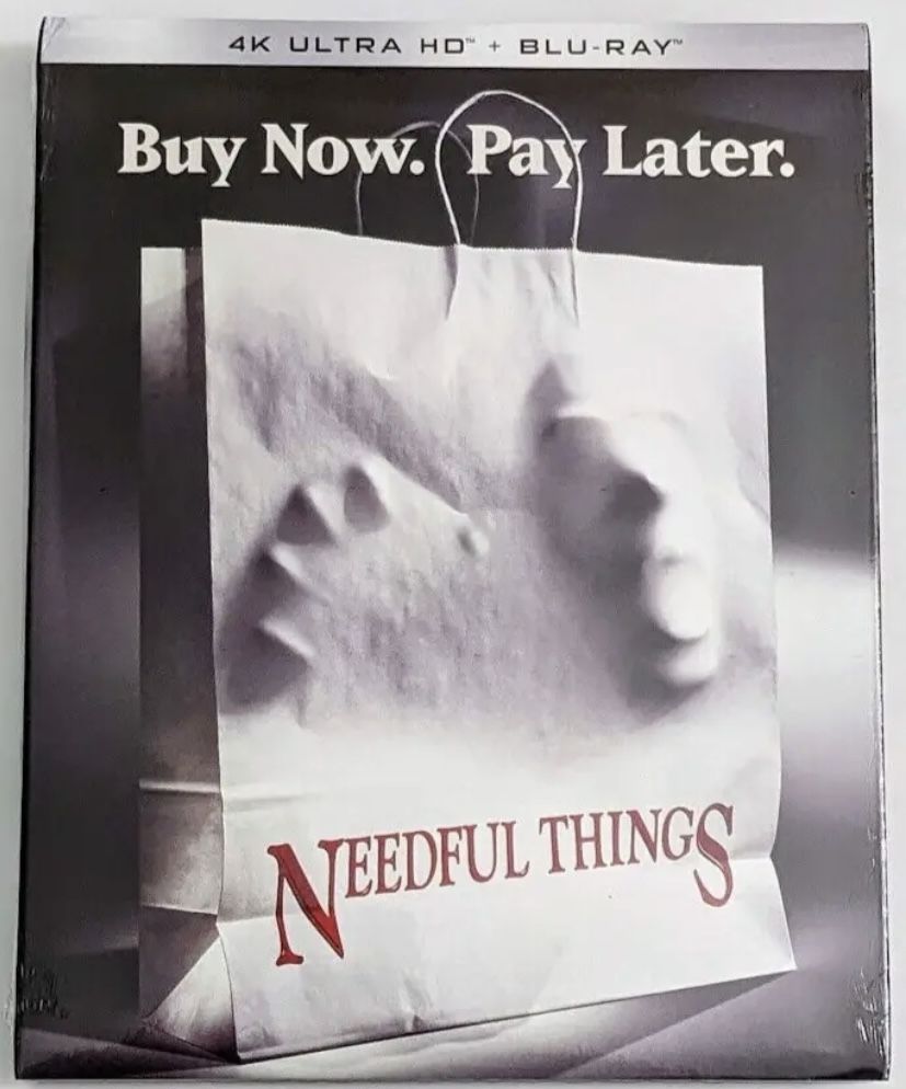 brand new sealed 4k blu ray needful things bluray