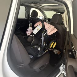 Doona Car Seat Stroller With Pink Canopy