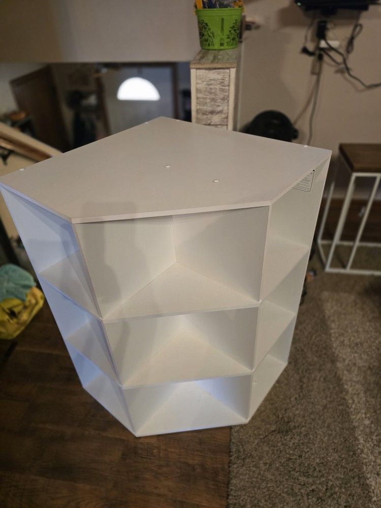 Brightroom Corner 11" Cube Shelf And Bookcase