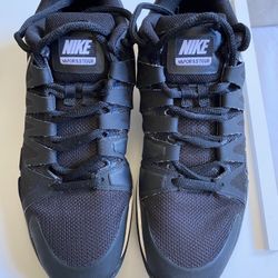 Nike Federer ZOOM VAPOR 9.5 TOUR Men's Tennis Shoes 631458-011 Size 9 Pre-owned